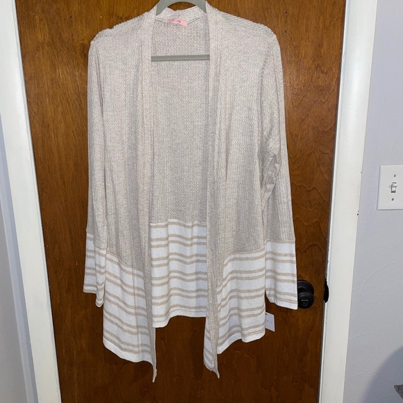 1XL Two-Tone Cardigan - Picture 8 of 15